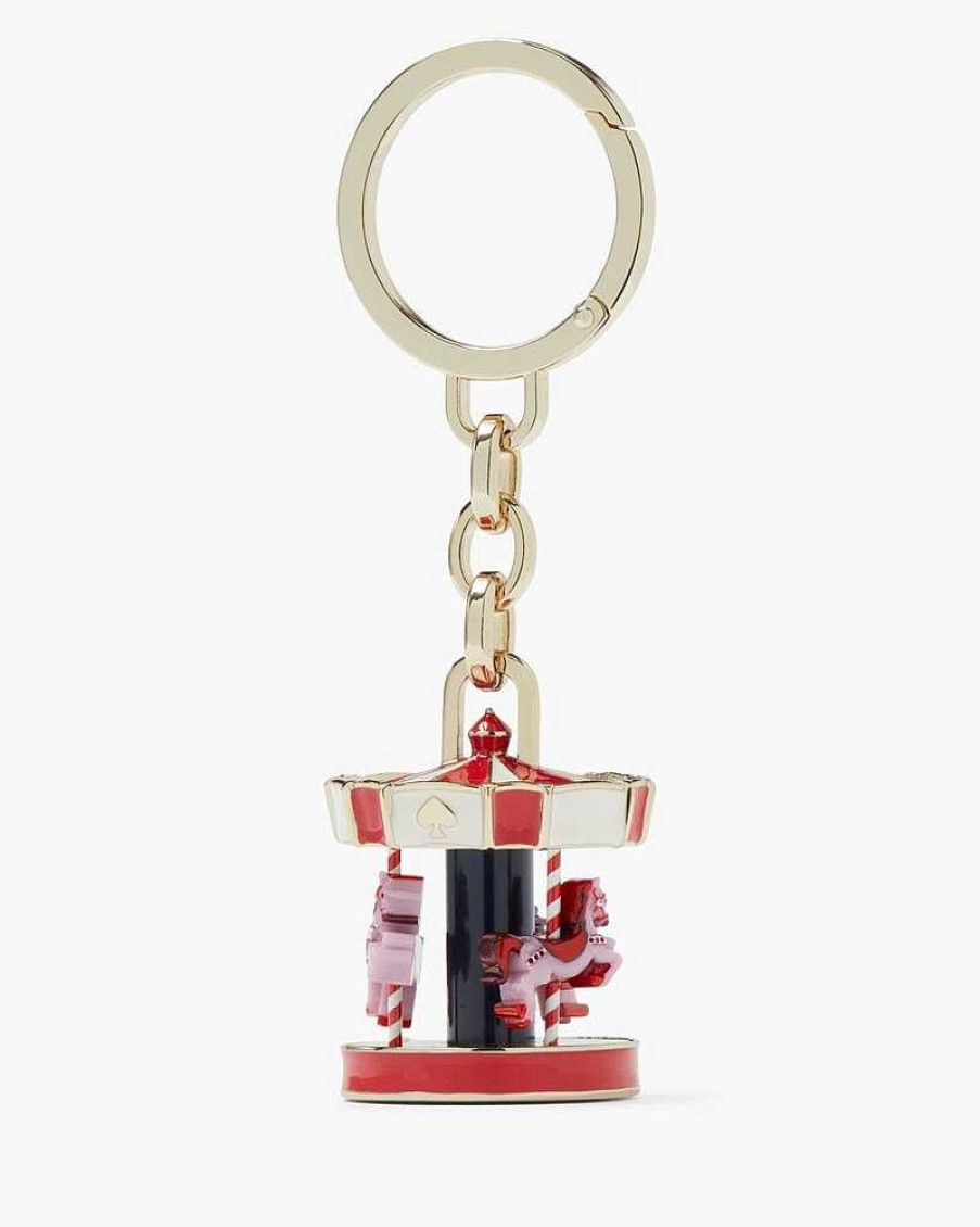 Wallets Kate Spade Outlet | Winter Wonders Metal Keychain