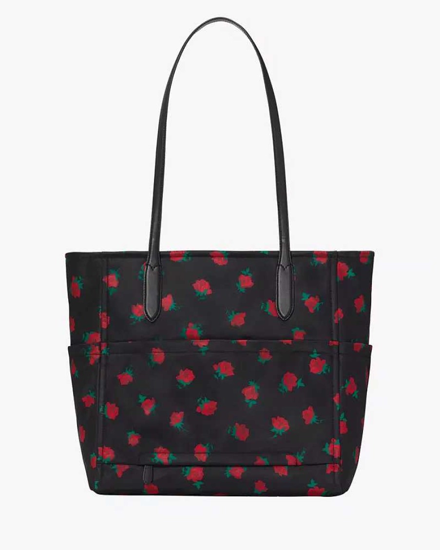 Handbags Kate Spade Outlet | Chelsea Rose Toss Printed Tote