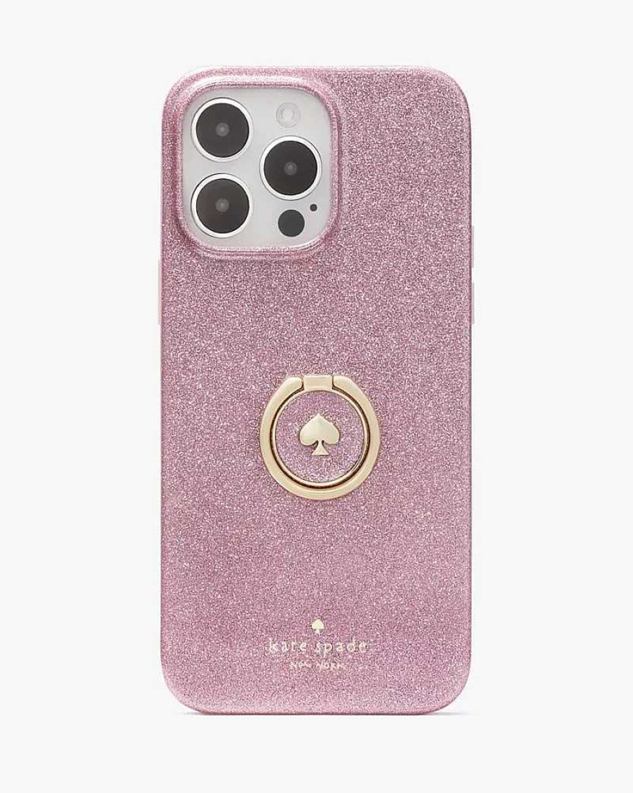 Accessories Kate Spade Outlet | Glitter Stability Ring Iphone 14 Pro