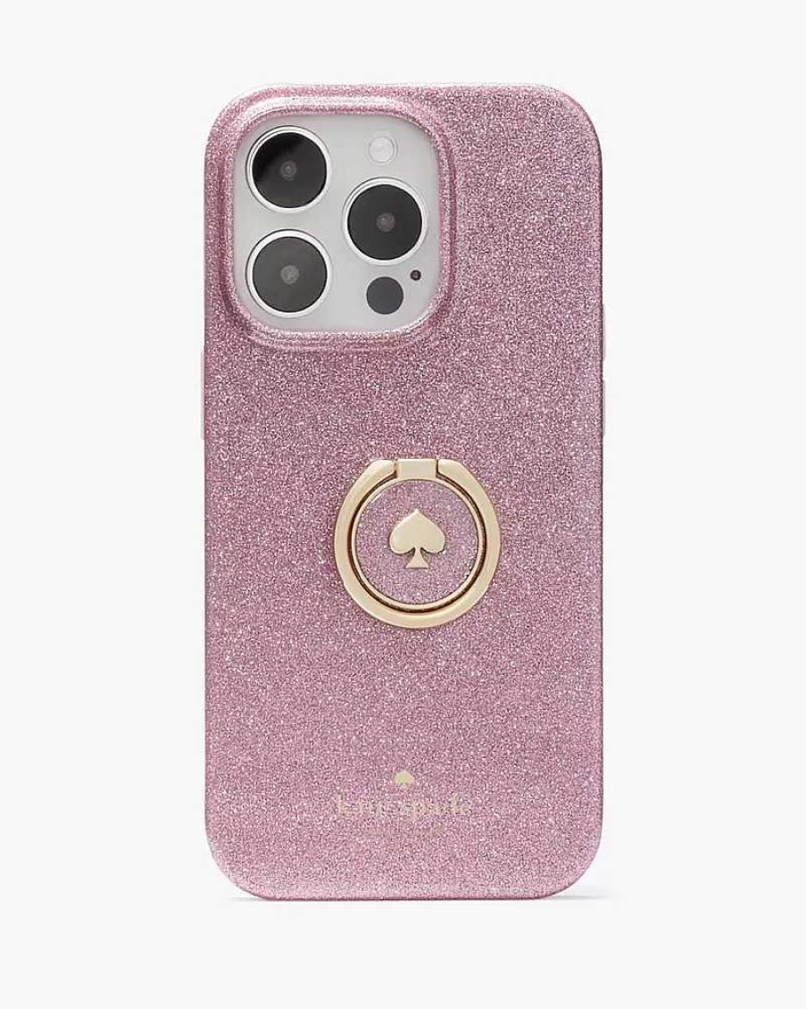 Accessories Kate Spade Outlet | Glitter Stability Ring Iphone 14 Pro Max