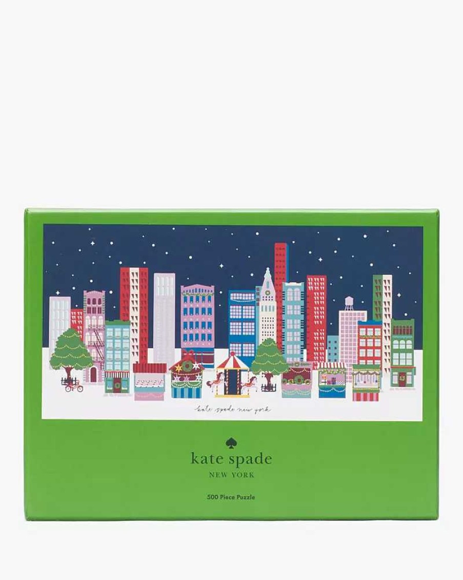 Accessories Kate Spade Outlet | Winter Village Puzzle