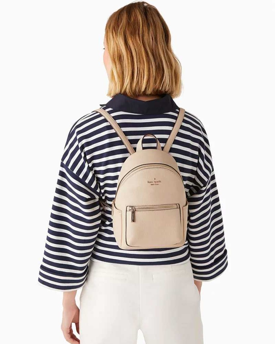 Handbags Kate Spade Outlet | Leila Pebbled Leather Mini Dome Backpack