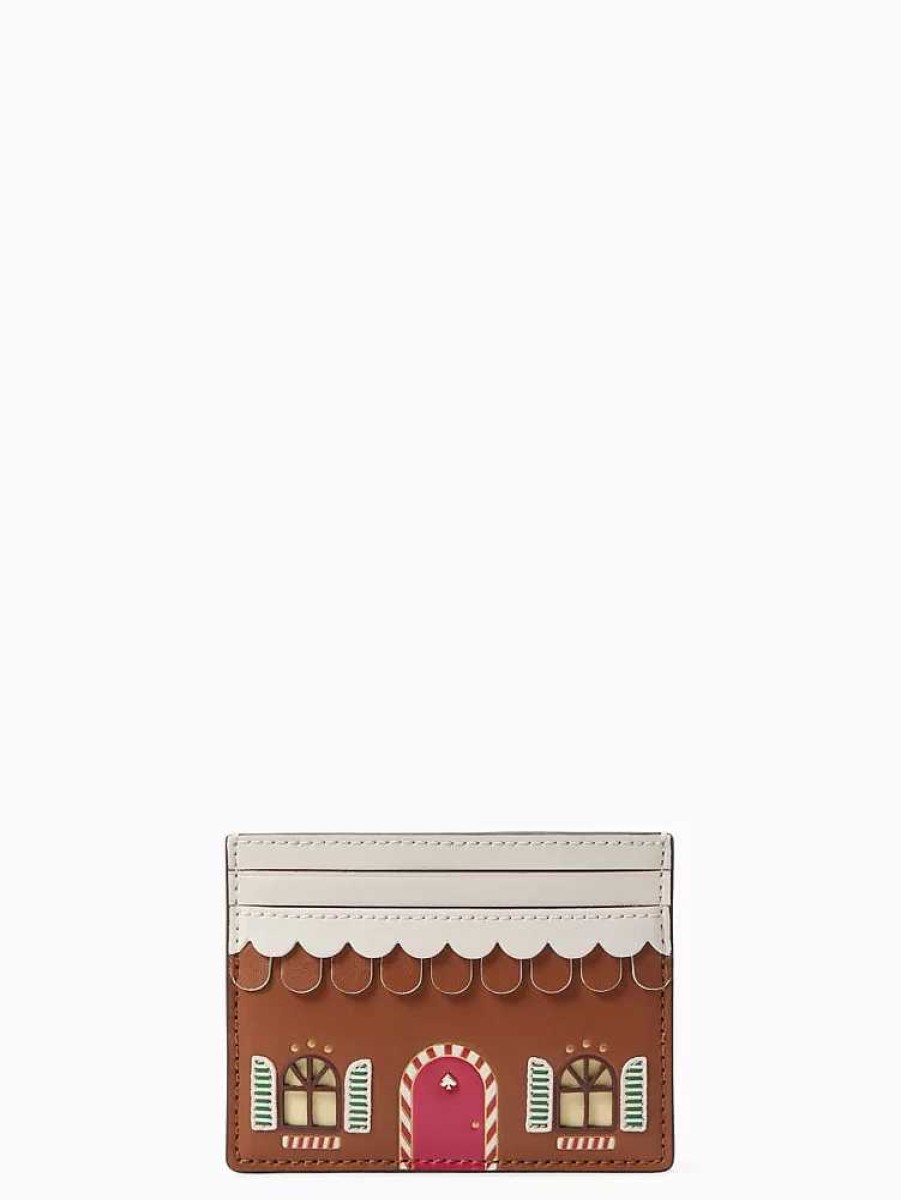 Handbags Kate Spade Outlet | Gingerbread Small Slim Card Holder