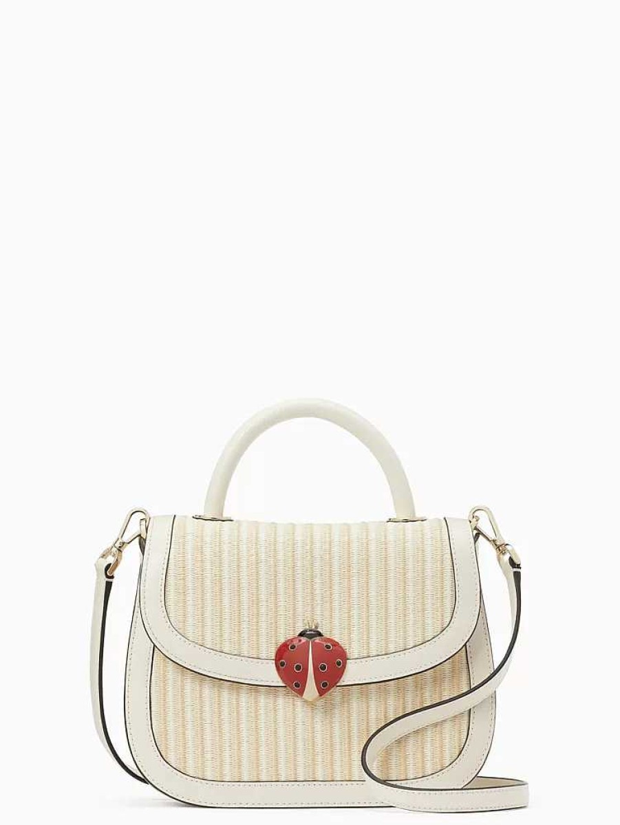 Handbags Kate Spade Outlet | Puffy Top Handle Ladybug Crossbody