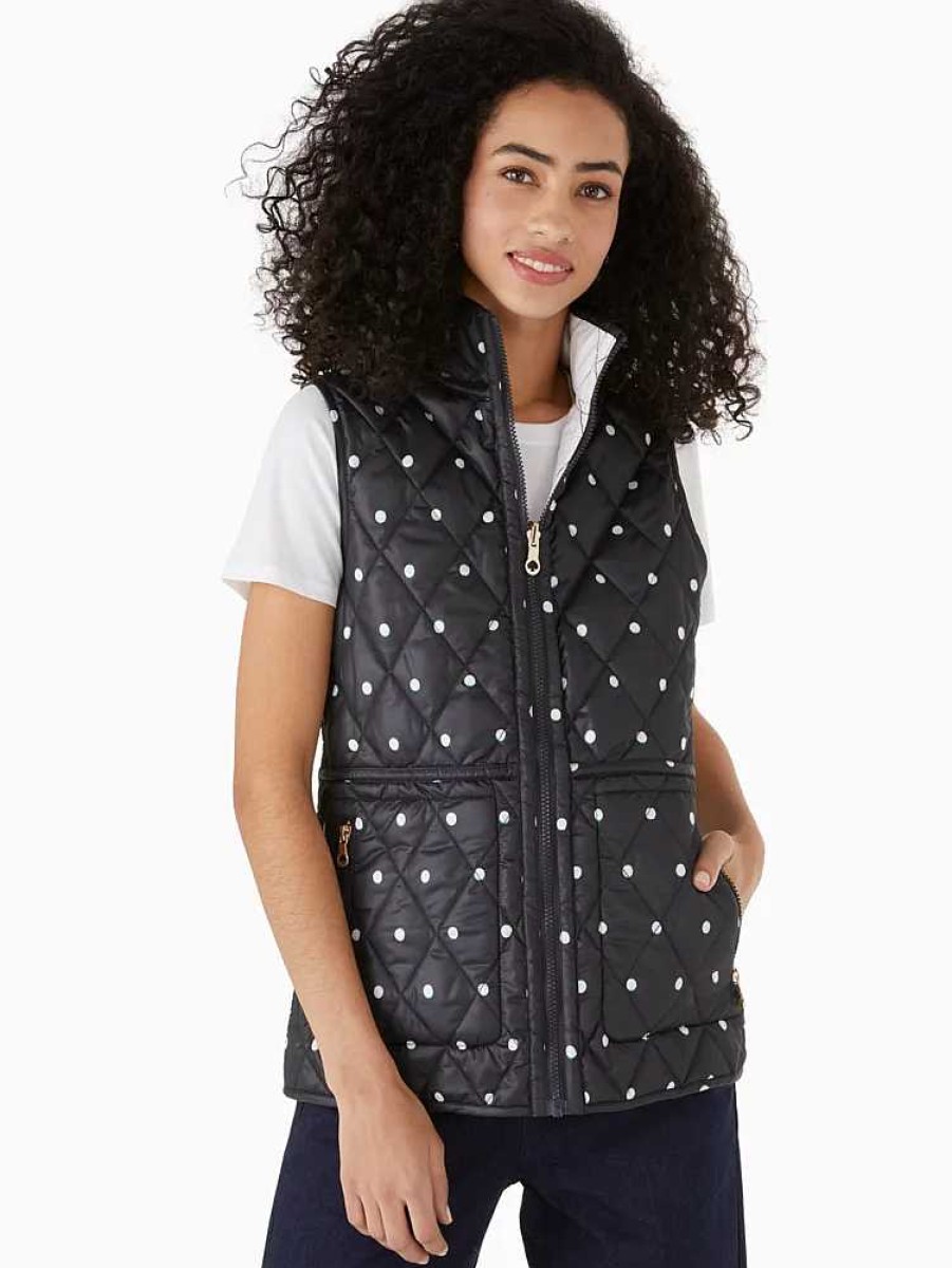 Clothing Kate Spade Outlet | Reversible Quilted Vest