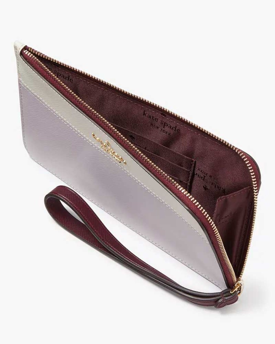 Wallets Kate Spade Outlet | Lucy Medium L-Zip Wristlet