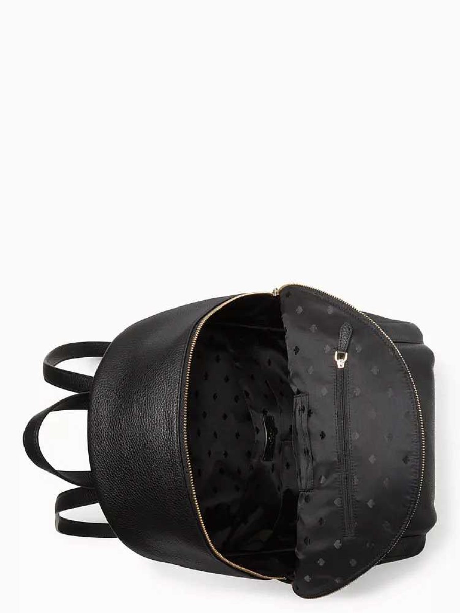 Handbags Kate Spade Outlet | Leila Pebbled Leather Large Dome Backpack