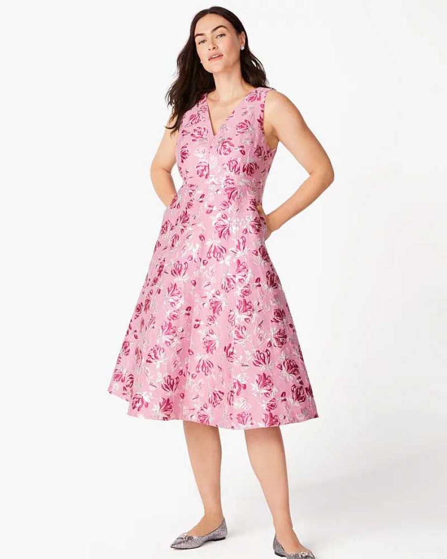 Clothing Kate Spade Outlet | Rose Brocade Dress