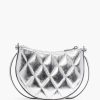 Handbags Kate Spade Outlet | Carey Metallic Zip Top Crossbody