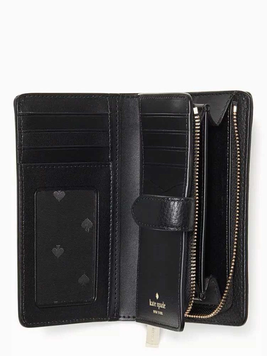 Wallets Kate Spade Outlet | Leila Medium Compact Bifold Wallet