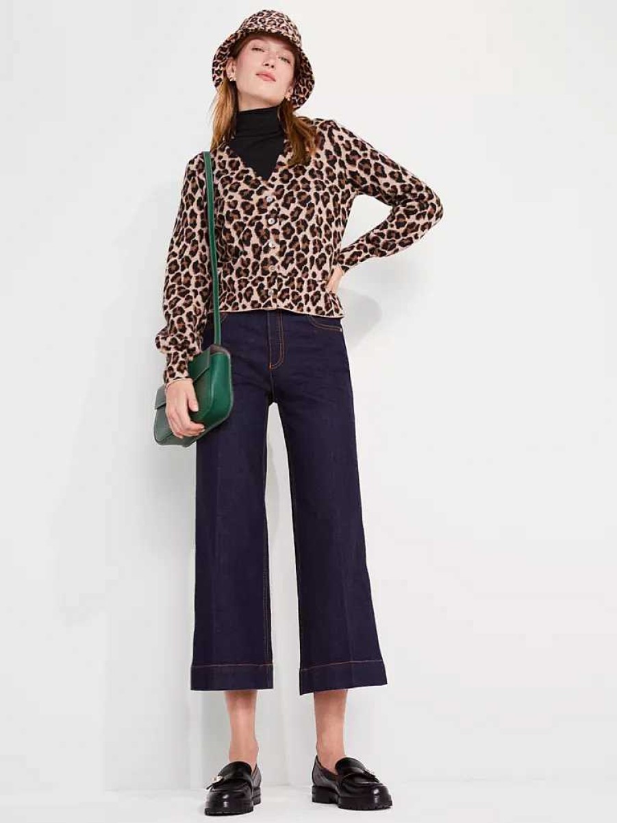 Clothing Kate Spade Outlet | Leopard Cardigan