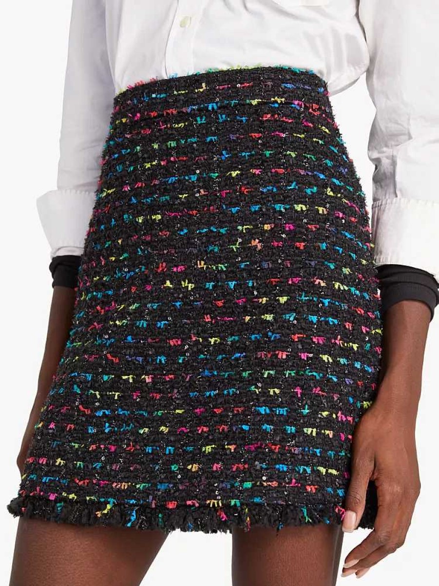 Clothing Kate Spade Outlet | Metallic Tweed Skirt