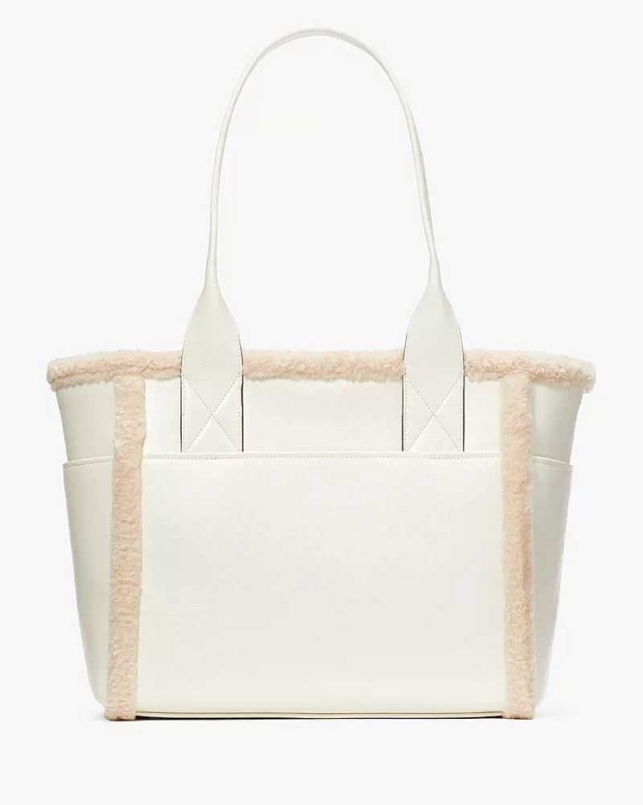 Handbags Kate Spade Outlet | Jett Faux Shearling Tote