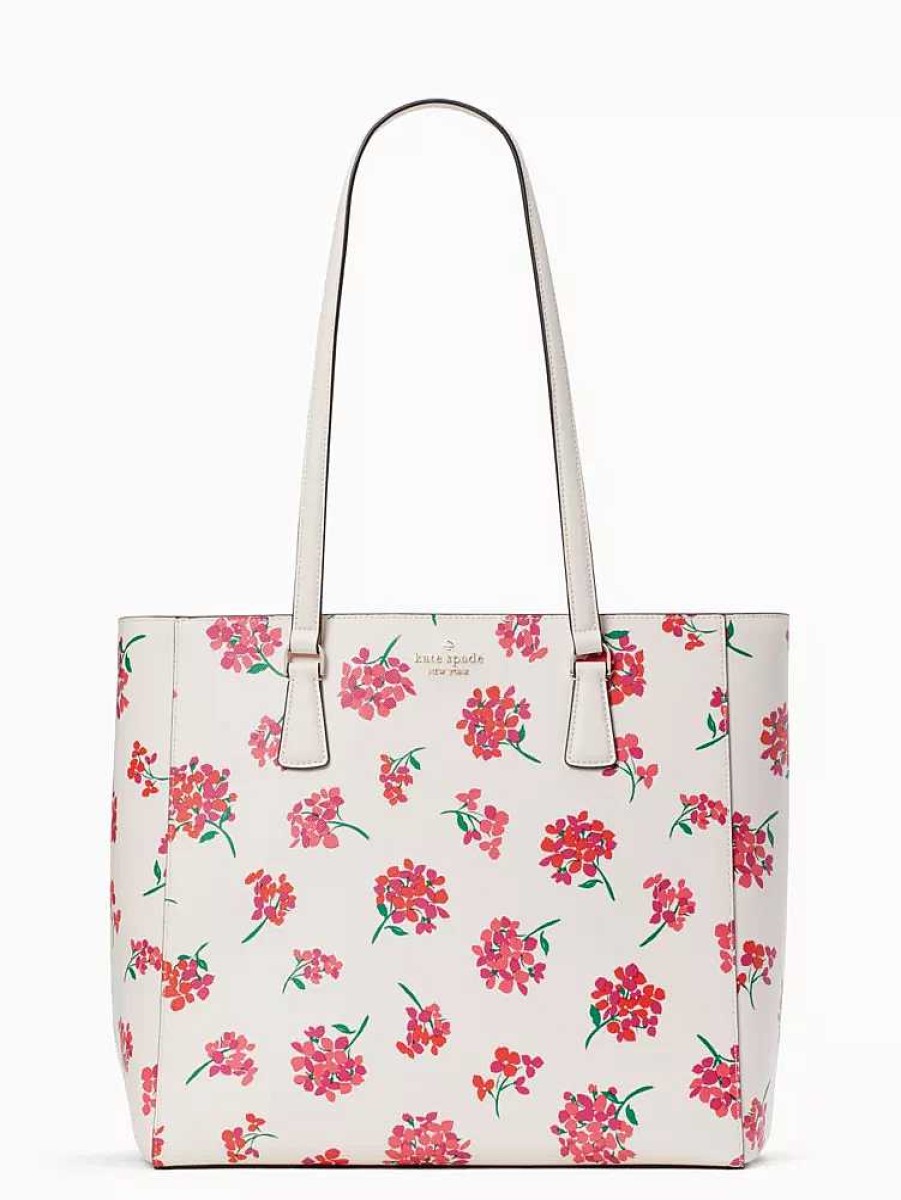 Handbags Kate Spade Outlet | Perry Floral Laptop Tote