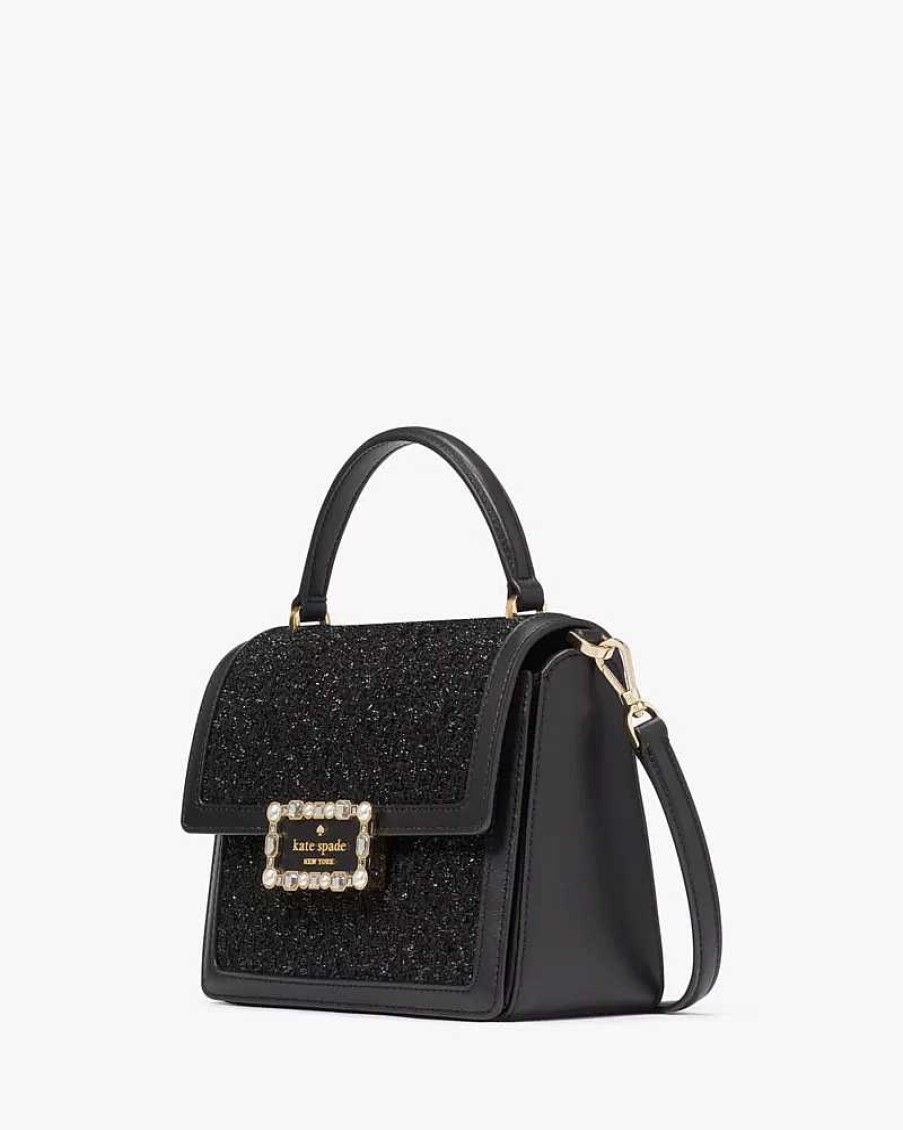 Handbags Kate Spade Outlet | Reegan Tinsel Tweed Top Handle Crossbody