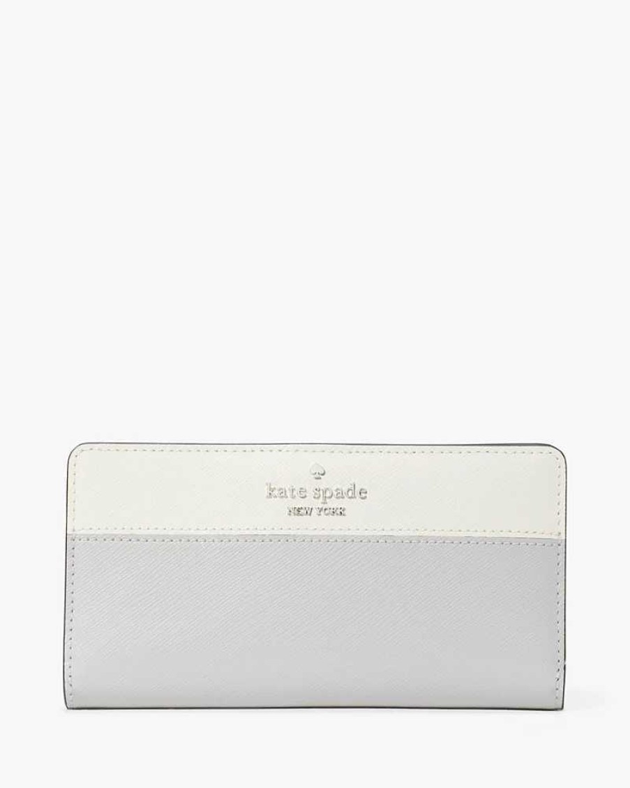 Wallets Kate Spade Outlet | Madison Large Slim Bifold Wallet