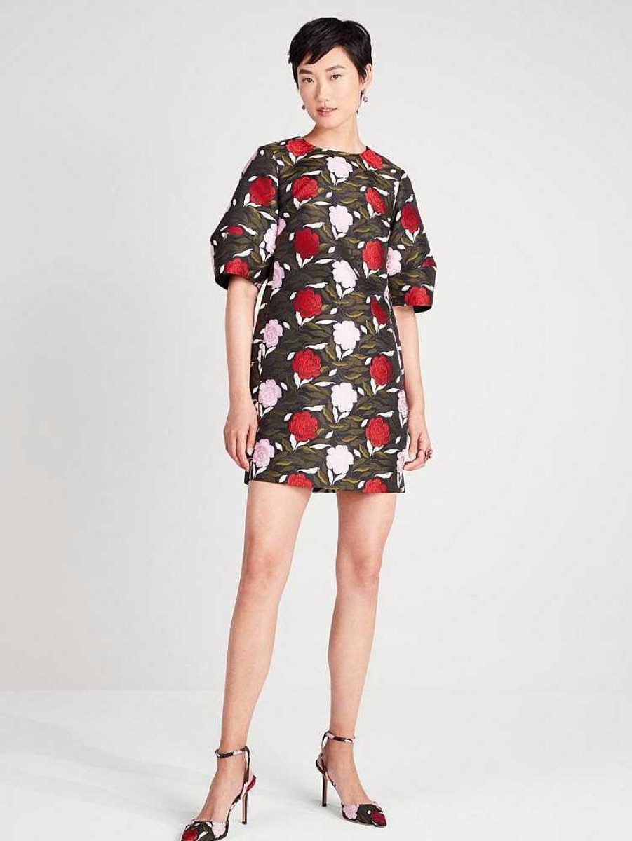 Clothing Kate Spade Outlet | Rose Garden Brocade Dress