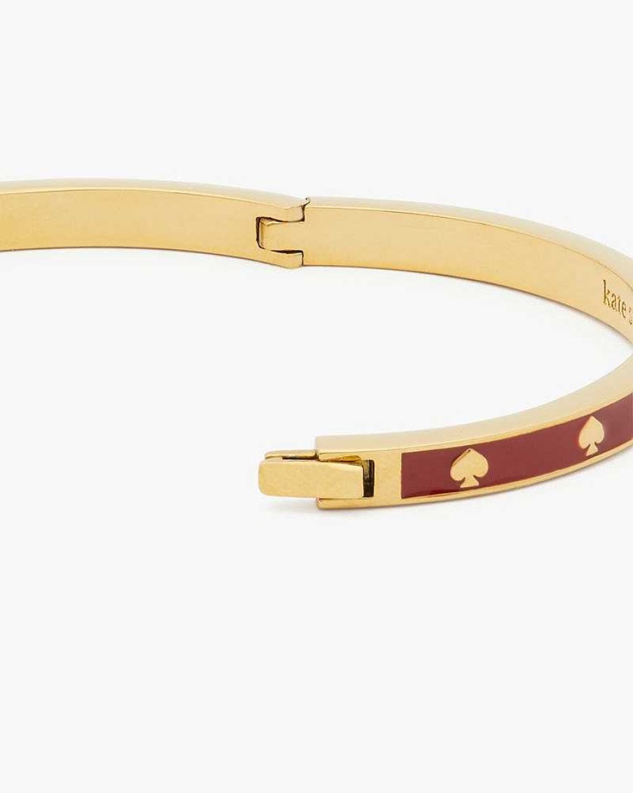 Jewelry Kate Spade Outlet | Spot The Spade Hinged Bangle