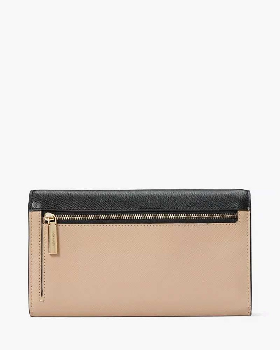 Wallets Kate Spade Outlet | Madison Colorblock Travel Wristlet