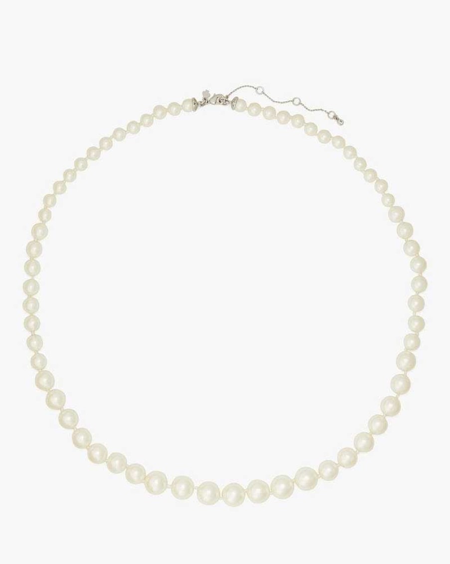 Jewelry Kate Spade Outlet | Pearls, Please Pearl Necklace