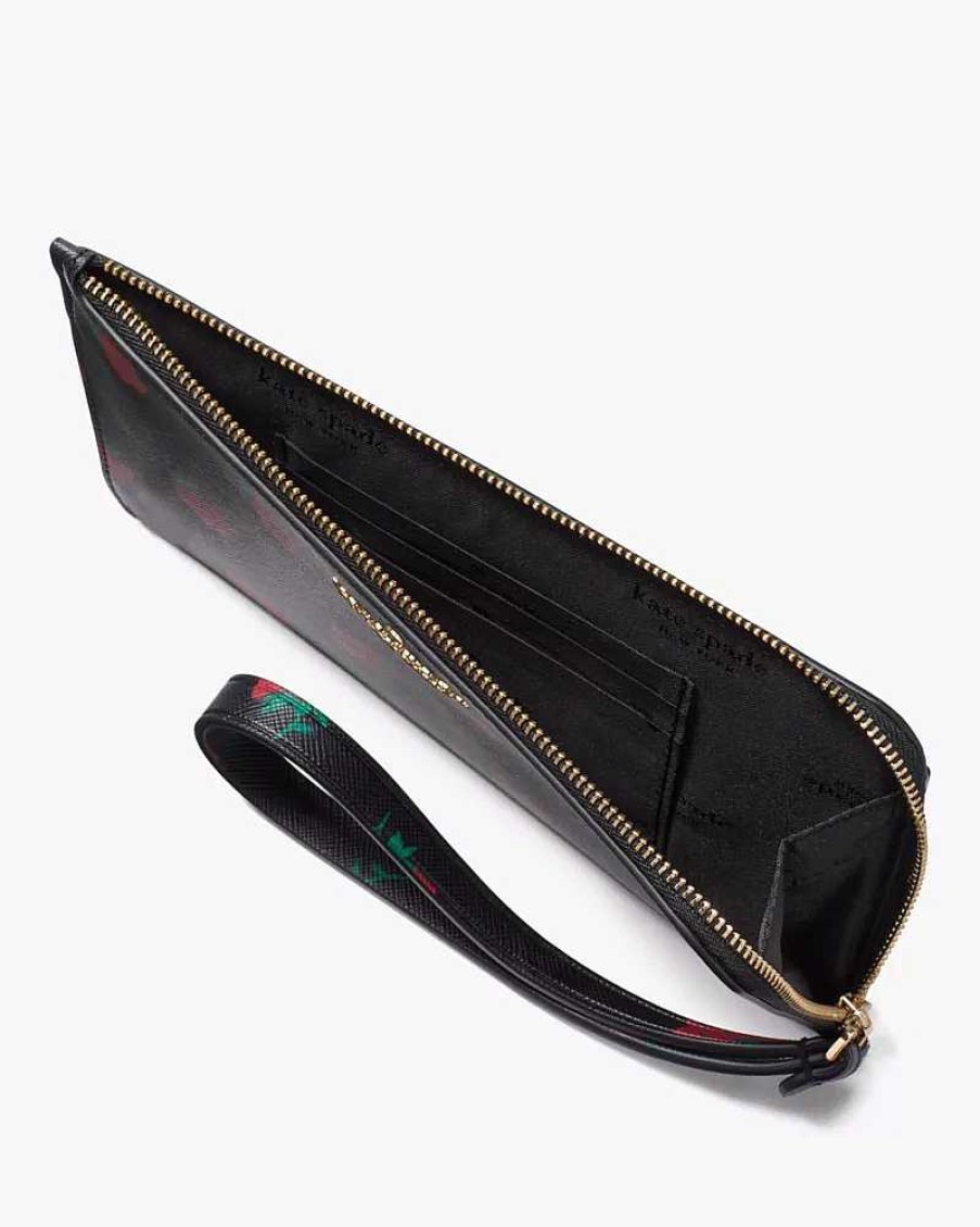 Wallets Kate Spade Outlet | Lucy Medium L-Zip Wristlet