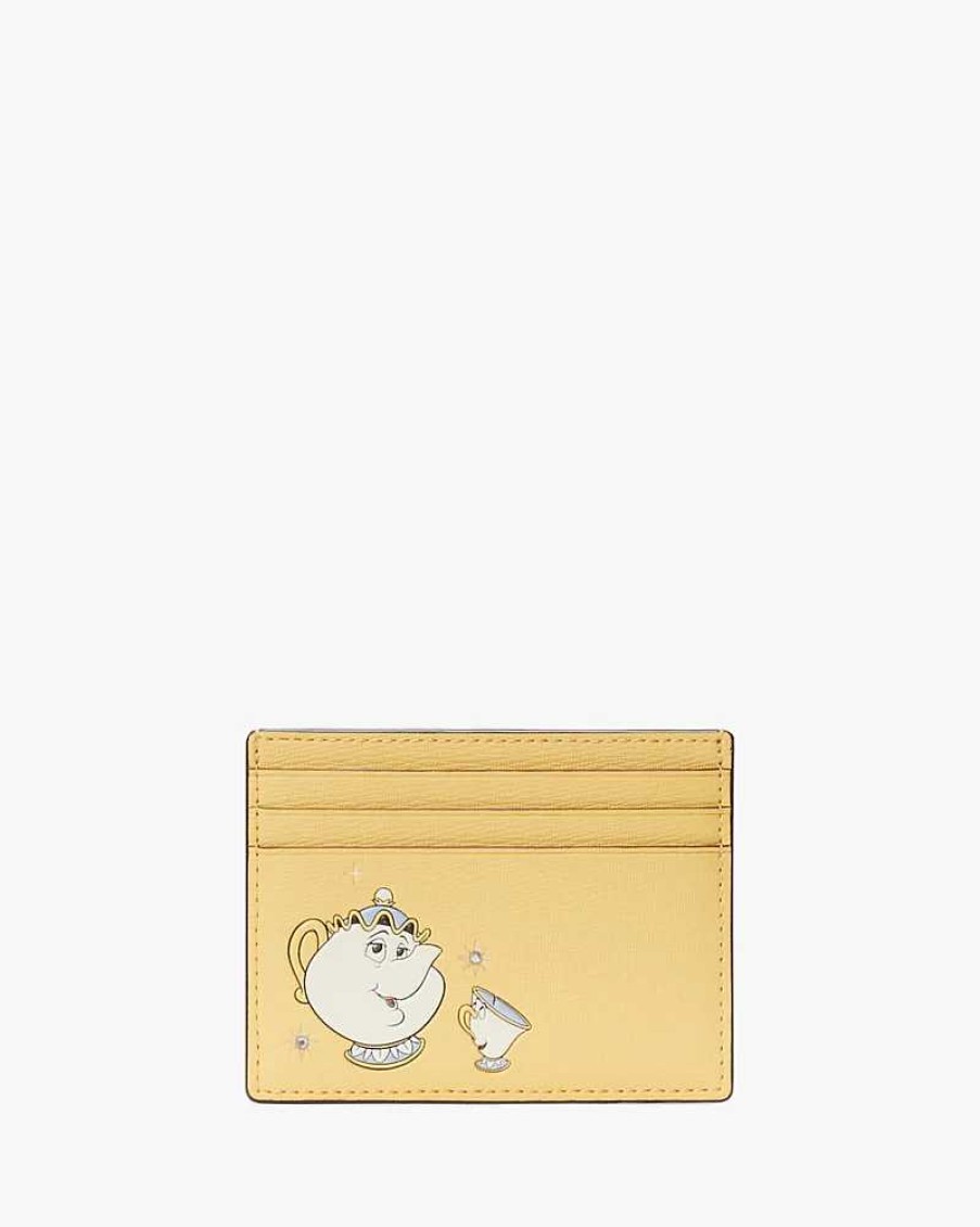 Handbags Kate Spade Outlet | Disney X Kate Spade New York Beauty And The Beast Small Slim Card Holder