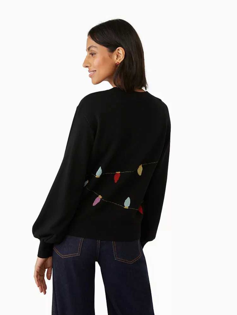 Clothing Kate Spade Outlet | String Lights Holiday Sweater