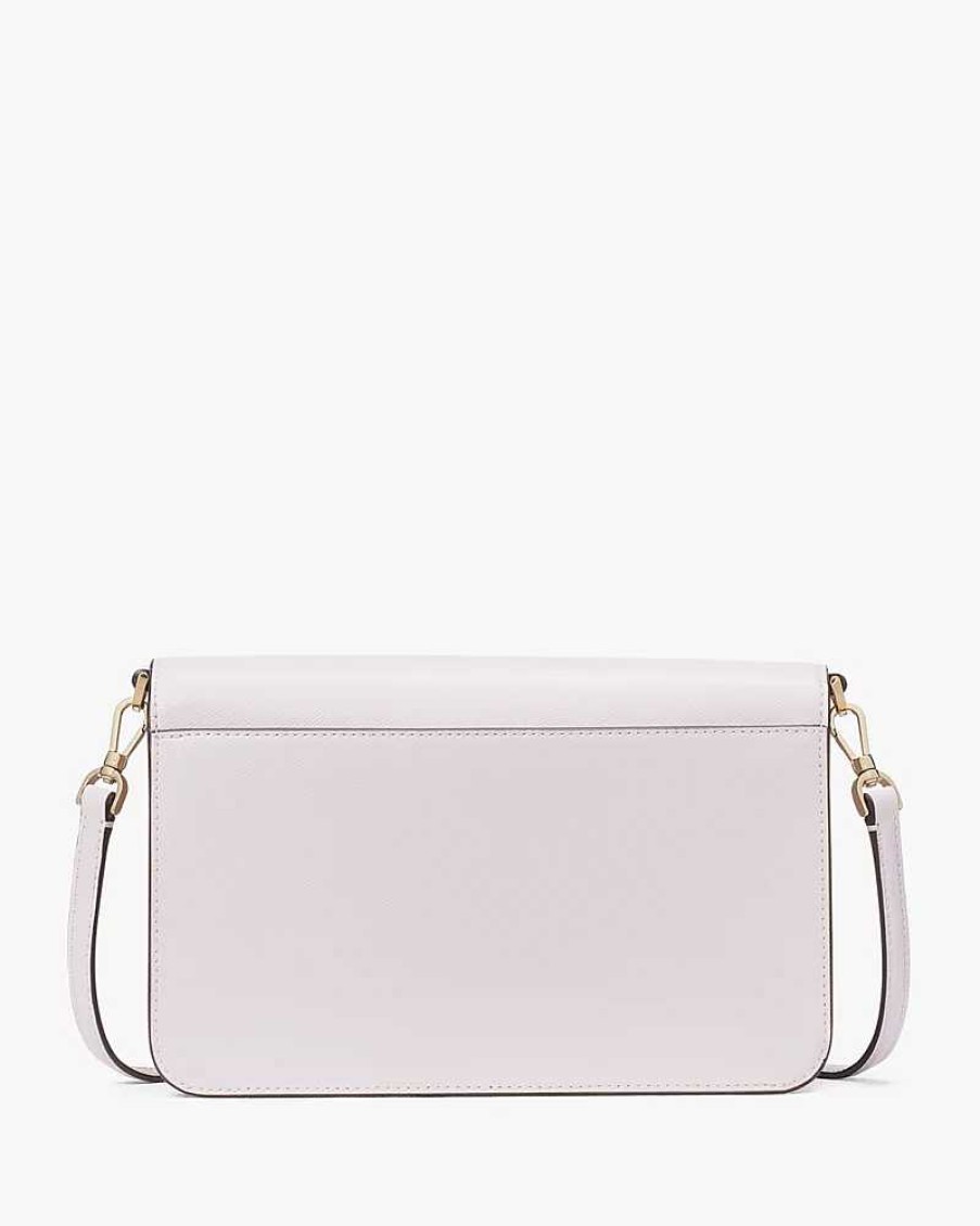 Handbags Kate Spade Outlet | Madison Studded Faux Pearls Flap Convertible Crossbody