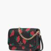 Handbags Kate Spade Outlet | Madison Rose Toss Printed Flap Crossbody