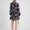 Clothing Kate Spade Outlet | Bow-Tiful Silk-Blend Twill Shirtdress