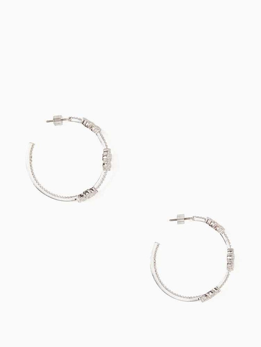 Jewelry Kate Spade Outlet | Gleaming Gardenia Flower Hoops