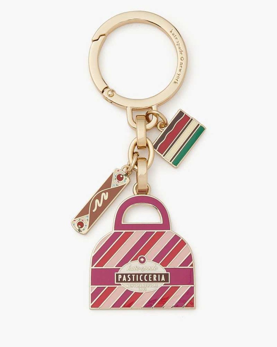 Handbags Kate Spade Outlet | Dolci Pastries Metal Keyfob