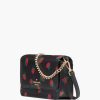 Handbags Kate Spade Outlet | Madison Rose Toss Printed Small Flap Crossbody