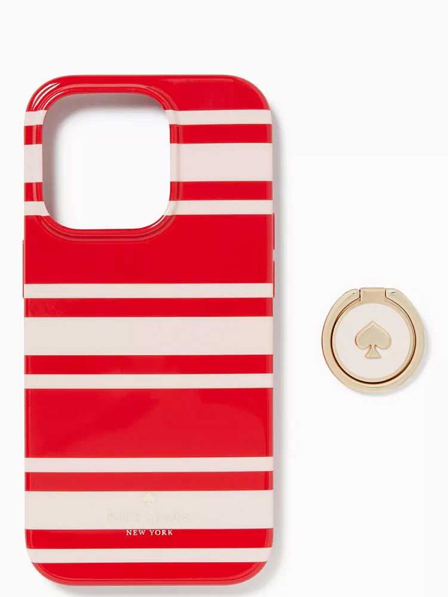 Accessories Kate Spade Outlet | Sailing Stripe Iphone 14 Pro Stability Ring