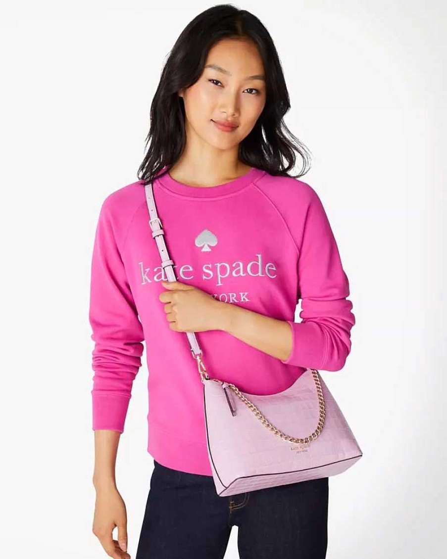 Handbags Kate Spade Outlet | Zippy Croc Embossed Convertible Crossbody