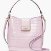 Handbags Kate Spade Outlet | Reegan Croc Embossed Bucket Bag