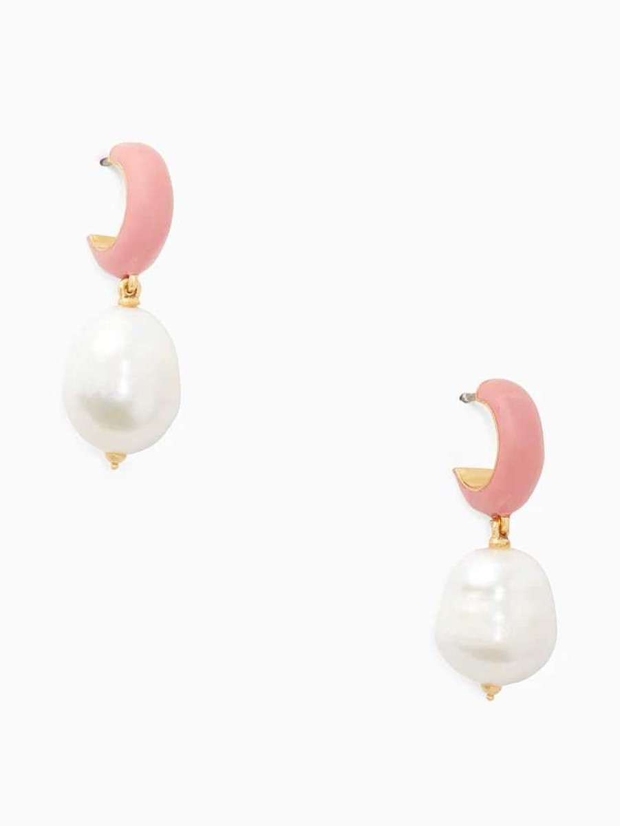 Jewelry Kate Spade Outlet | Candy Drops Enamel Pearl Drop Hug