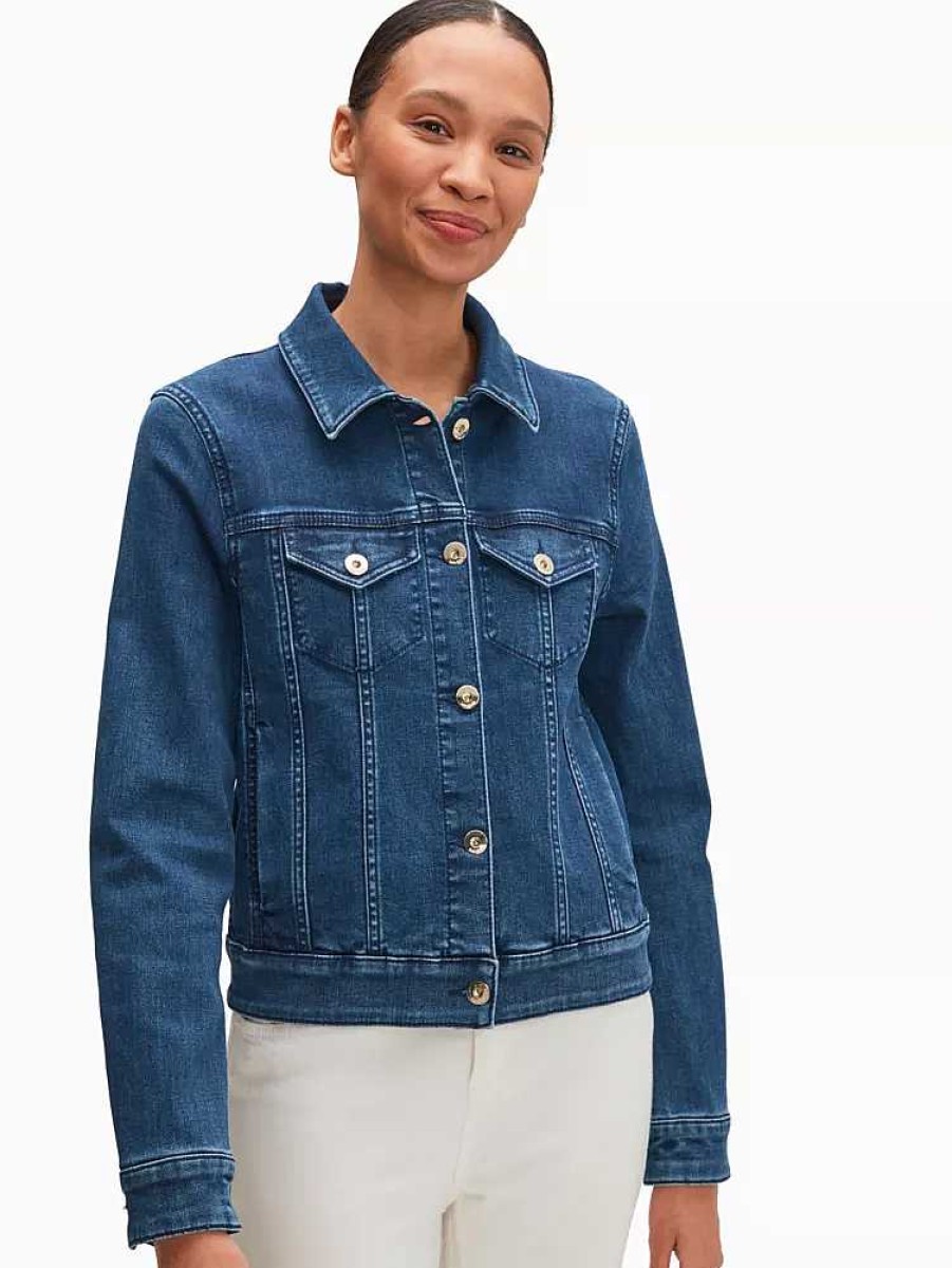 Clothing Kate Spade Outlet | Classic Denim Jacket