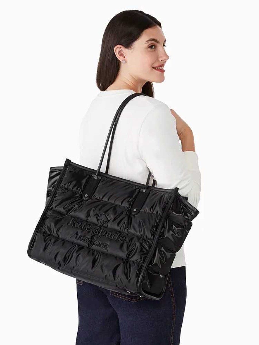 Handbags Kate Spade Outlet | Ella Puffy Extra Large Tote