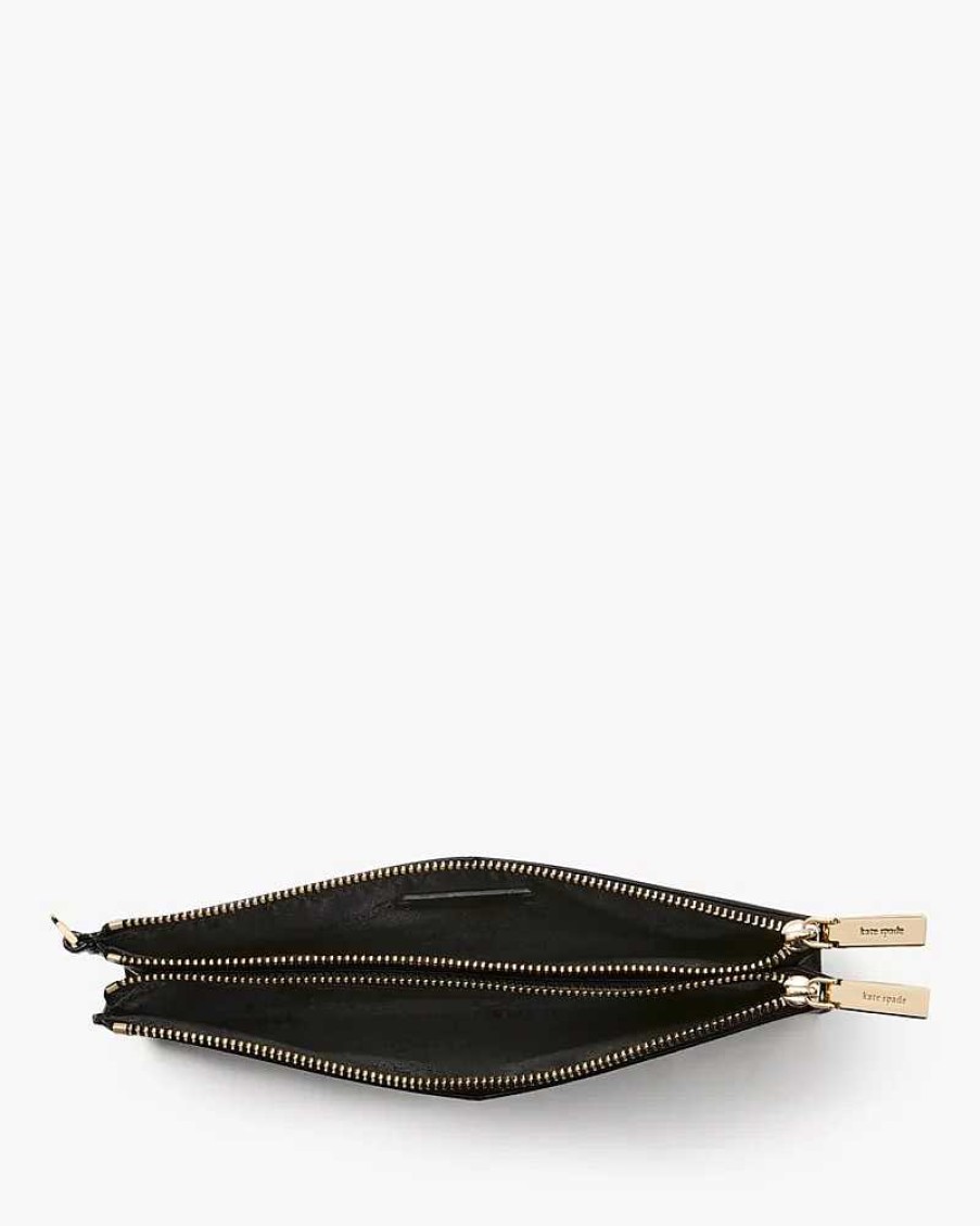 Wallets Kate Spade Outlet | Madison Double Zip Wristlet