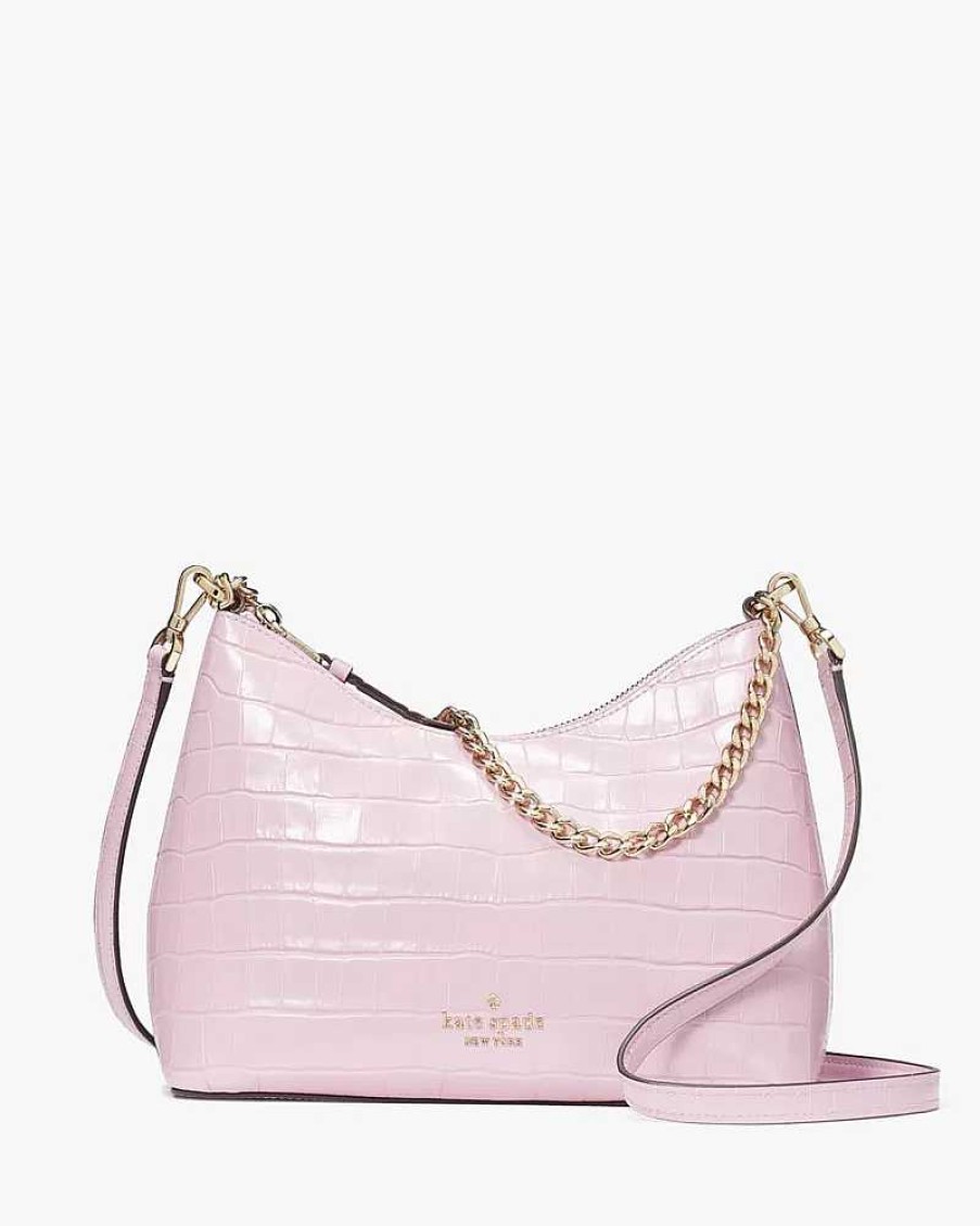 Handbags Kate Spade Outlet | Zippy Croc Embossed Convertible Crossbody