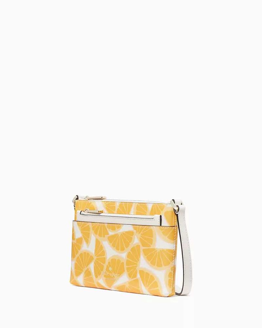 Handbags Kate Spade Outlet | Sadie Orange Toss Crossbody Set