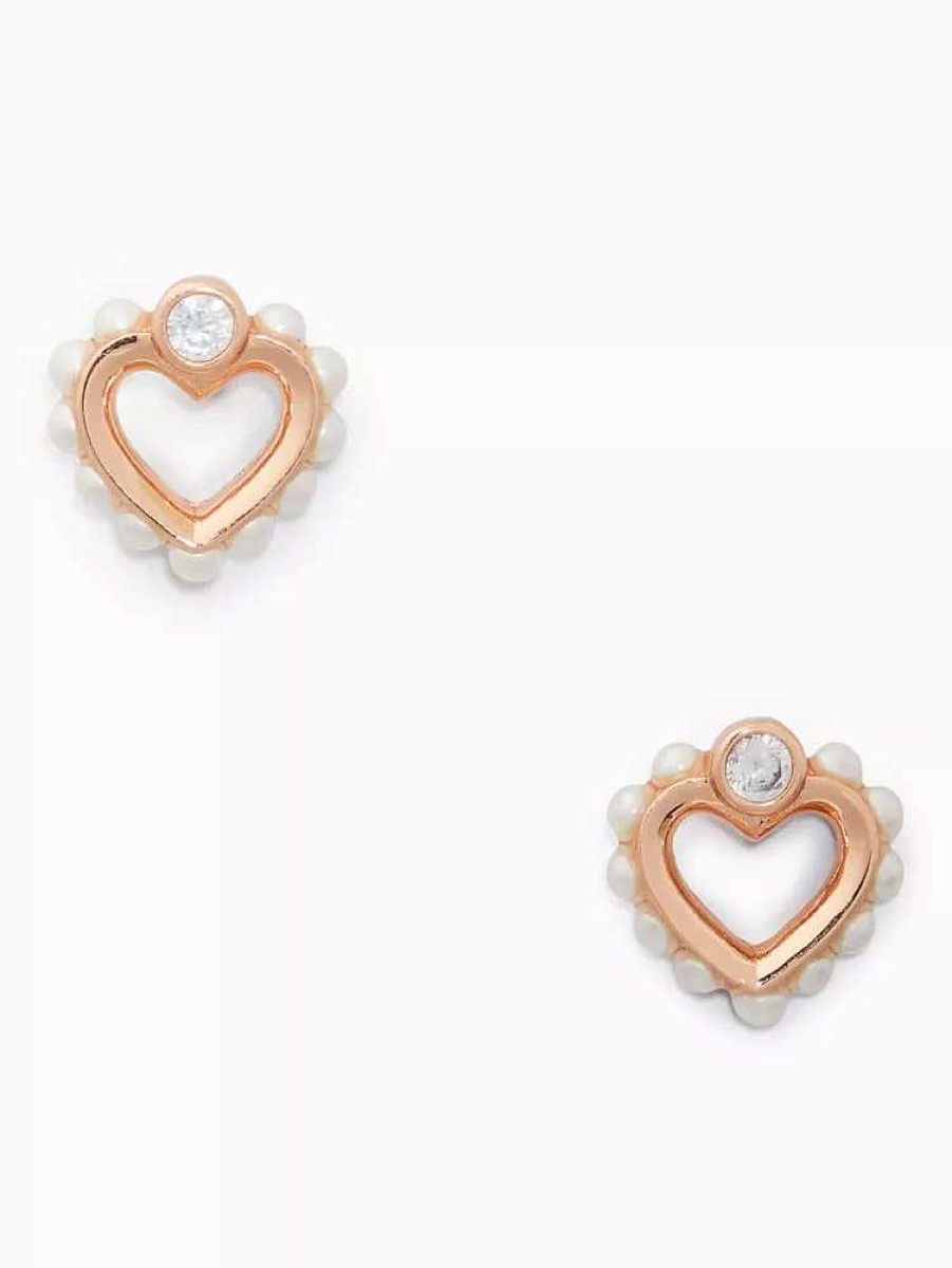 Jewelry Kate Spade Outlet | Shining Spade Pearl Studs