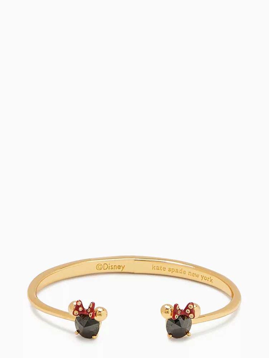 Handbags Kate Spade Outlet | Disney X Kate Spade New York Minnie Mouse Cuff Bracelet