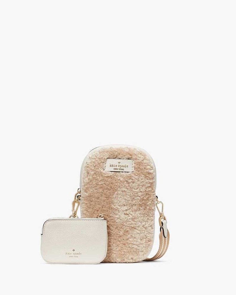 Handbags Kate Spade Outlet | Rosie Faux Shearling North South Crossbody