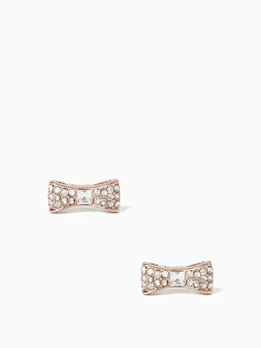 Jewelry Kate Spade Outlet | Ready Set Bow Pave Bow Studs