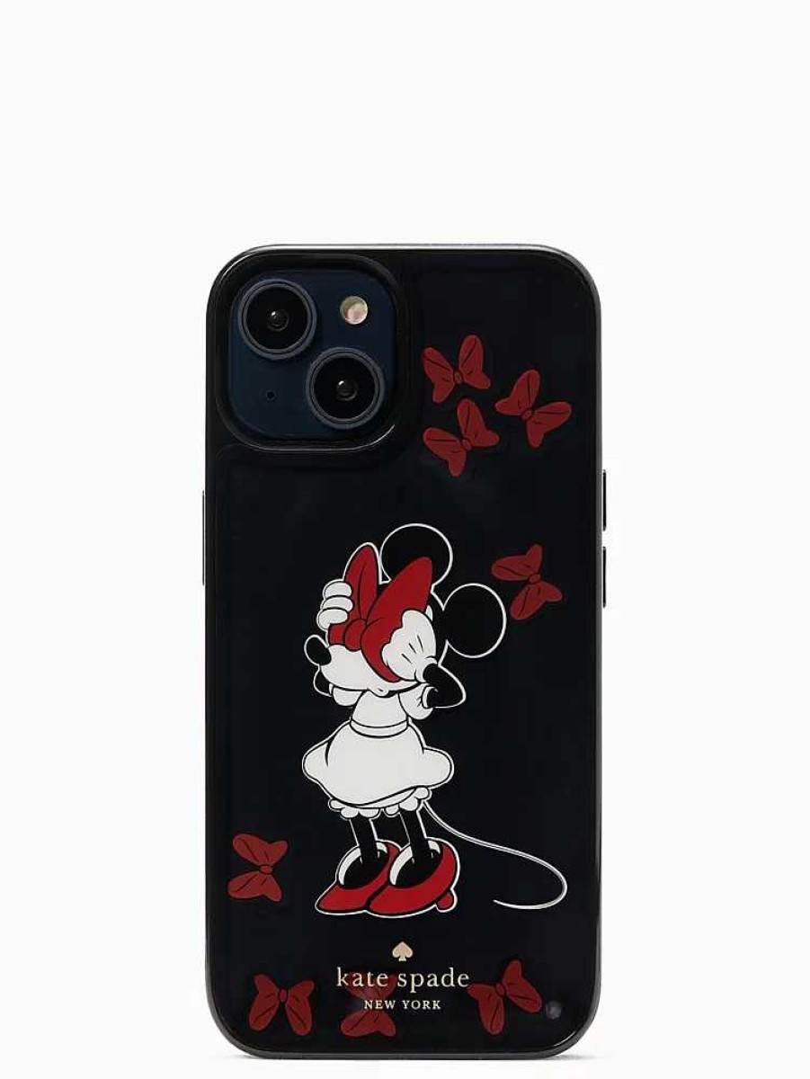 Handbags Kate Spade Outlet | Minnie Mouse Bow Resin Iphone 14 Case