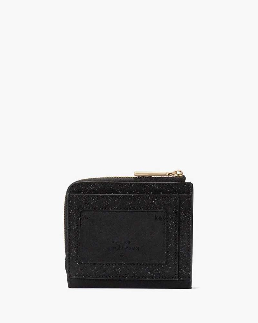 Wallets Kate Spade Outlet | Glimmer Boxed Small L-Zip Wallet