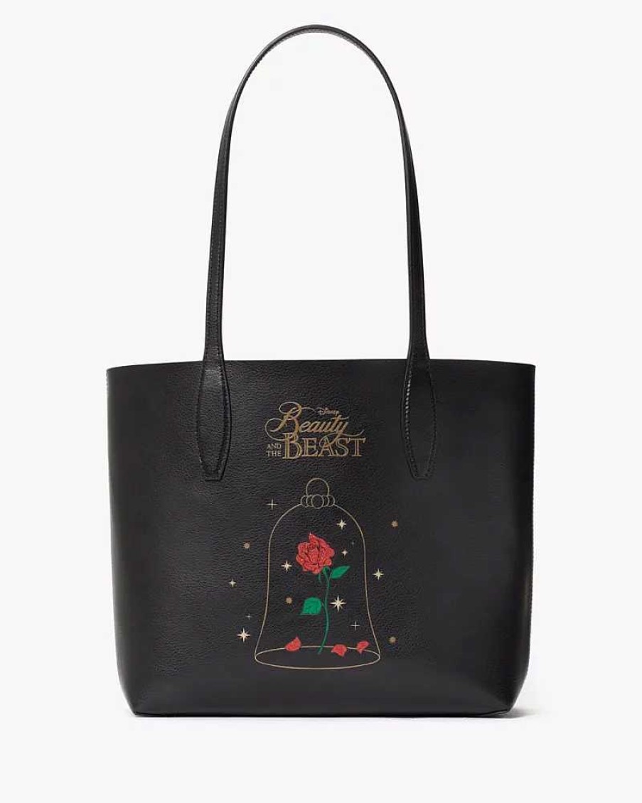 Handbags Kate Spade Outlet | Disney X Kate Spade New York Beauty And The Beast Small Reversible Tote