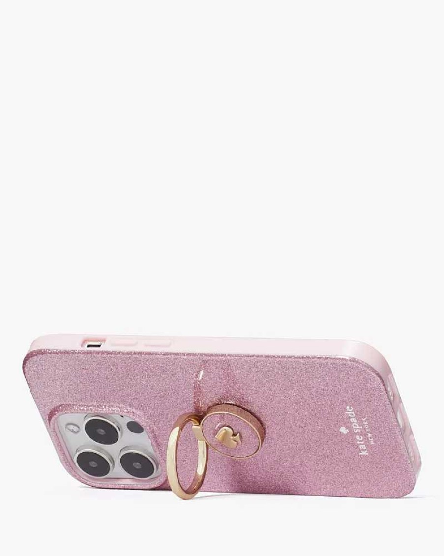 Accessories Kate Spade Outlet | Glitter Stability Ring Iphone 14 Pro